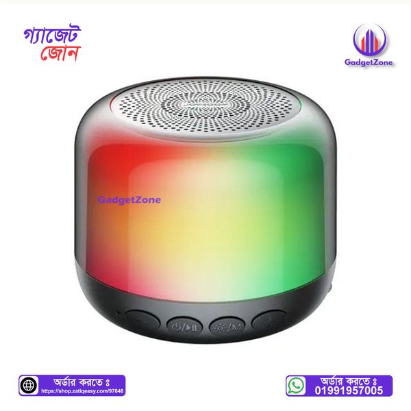 JR-ML03 Transparent Bluetooth Wireless Speaker with Light💥