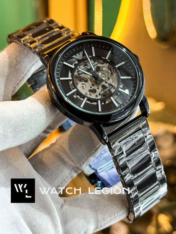 ARMANI AUTO CHAIN FULL BLACK
