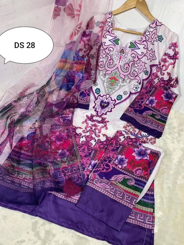 Digital Print Three Piece