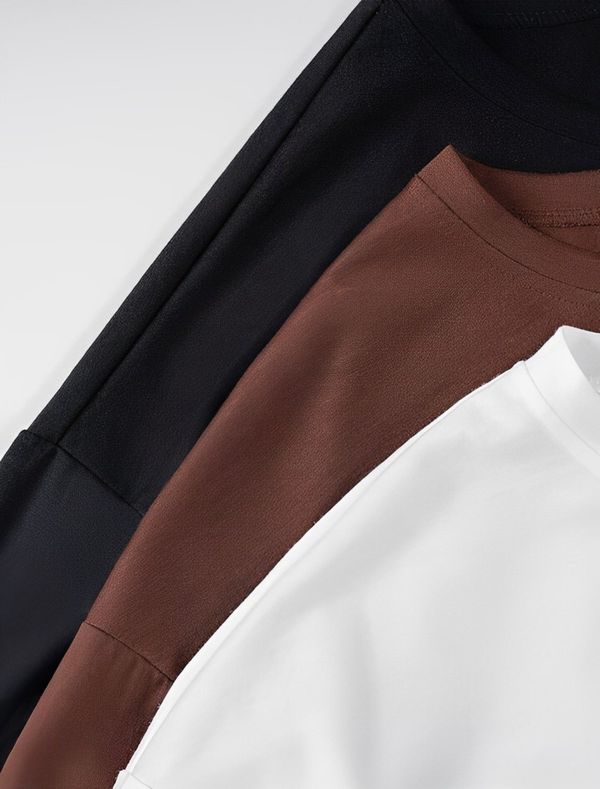 Get Premium Drop shoulder T-Shirt - Image 5