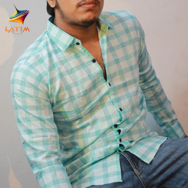 প্রিমিয়াম কটন চেক শার্ট।