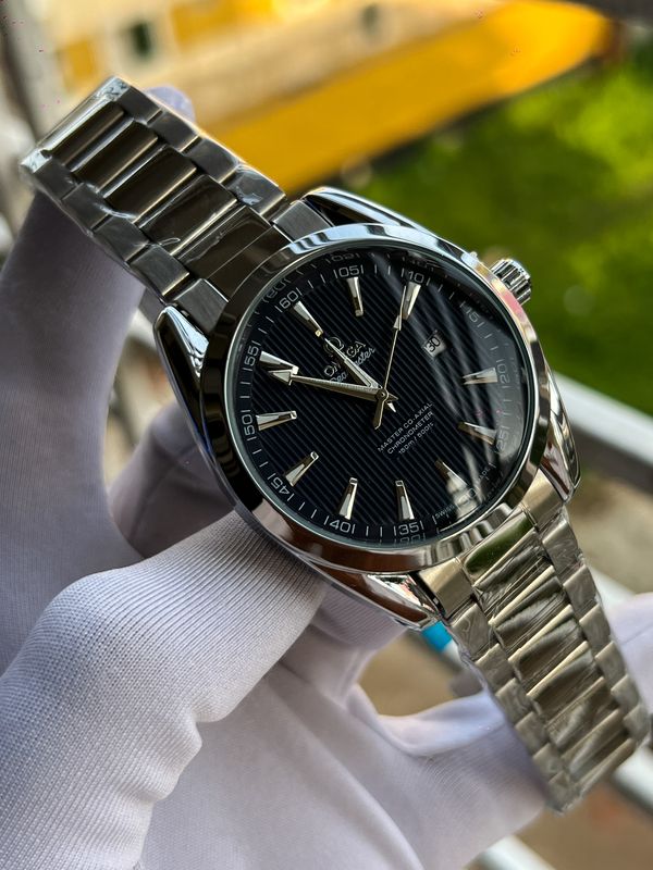 Omega Seamaster AquaTerra Chain Silver Blue Dial