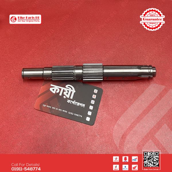 Sprocket Sap (Shaft, Drive) for Suzuki Gixxer & Gixxer SF (Old & New Model) bike.