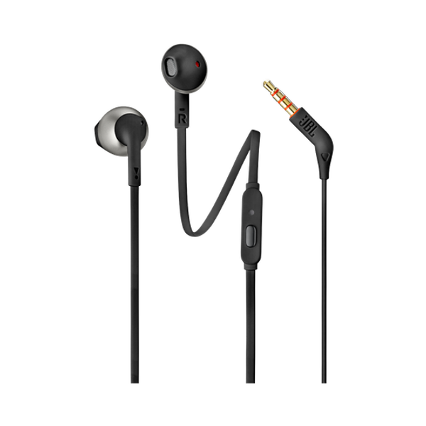 JBL Tune 205 In‑Ear Headphones – Wired with Mic & Pure Bass