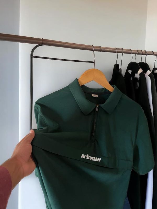 Premium Oversized ZipCollar T-Shirt