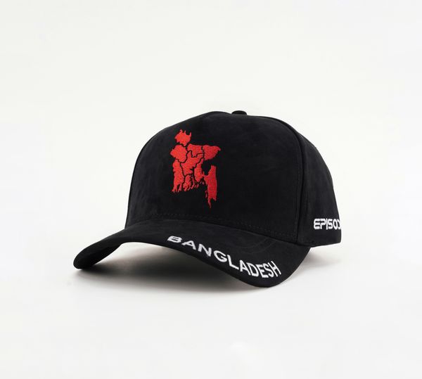 Episodes 'Bangladesh' Black Suede Cap