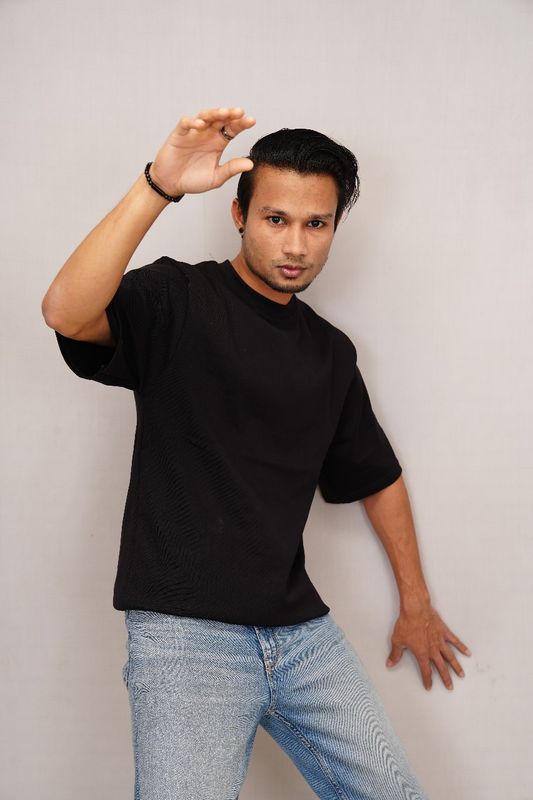 Basic Dropshoulder - Black