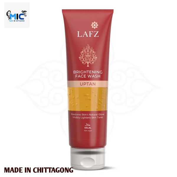 Lafz Uptan Brightening Face Wash (75ml) - Tube