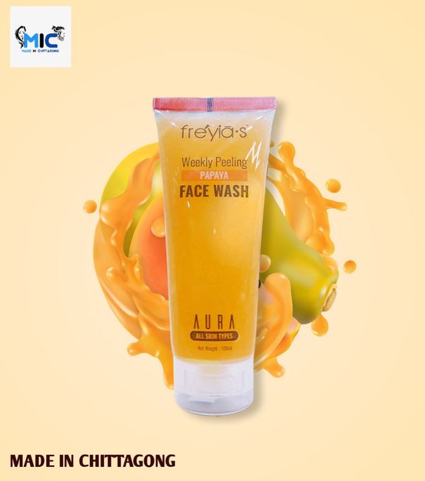 FREYIA'S WEEKLY PEELING PAPAYA FACE WASH