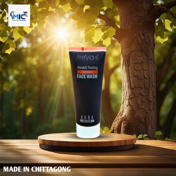 FREYIAS WEEKLY PEELING CHARCOAL FACE WASH - 100ML