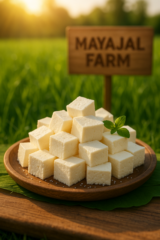 Cottage cheese / Paneer.