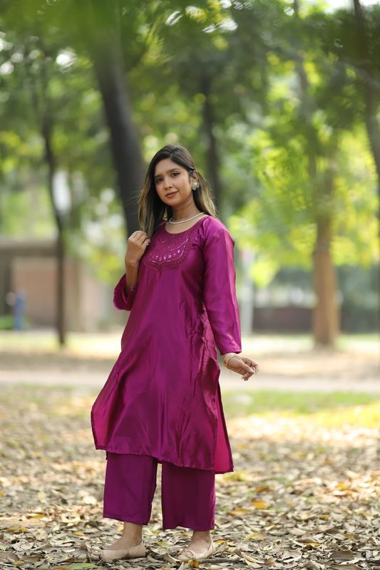 Japani Silk Two Piece