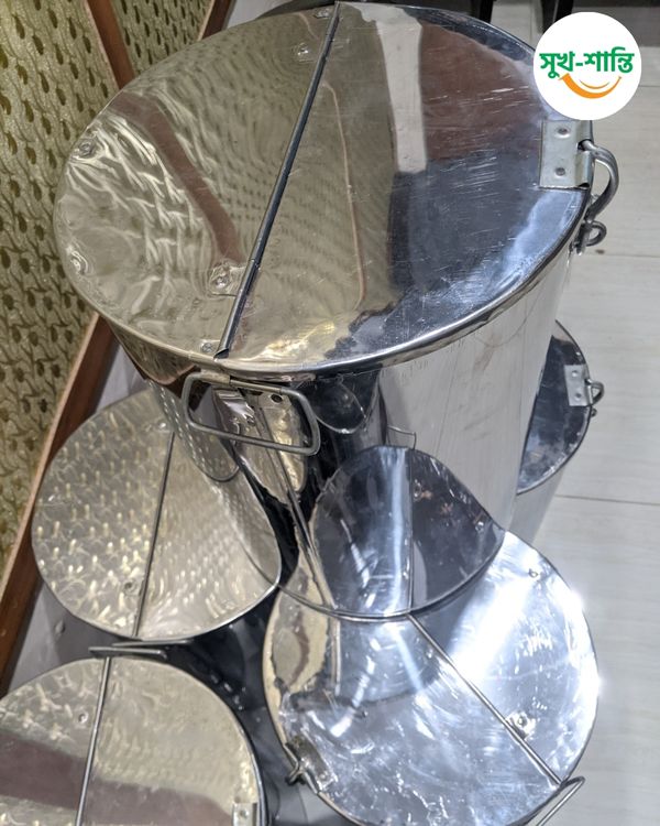 50 KG Stainless Steel Rice Drum - Image 1