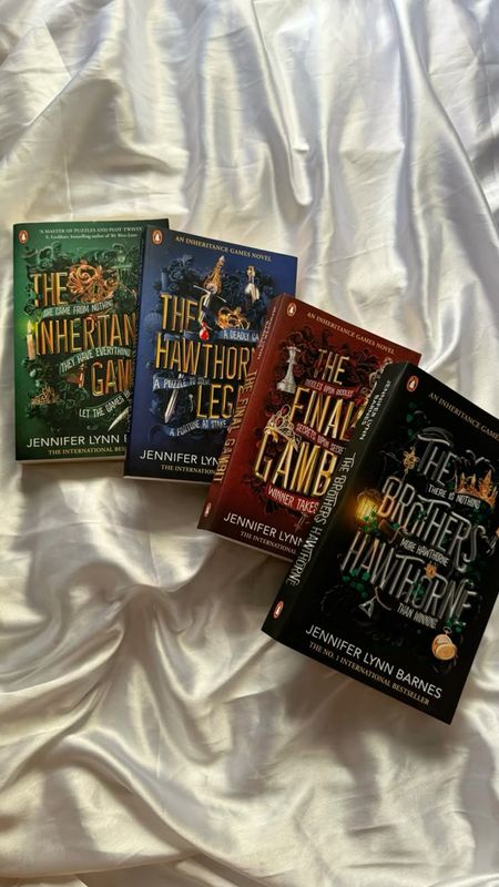 The Inheritance Games Series(4 Books) by Jennifer Lynn Barnes