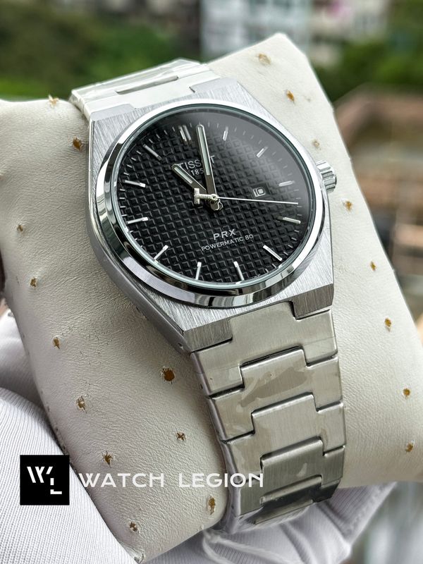 TISSOT PRX CHAIN BLACK DIAL SWEEP