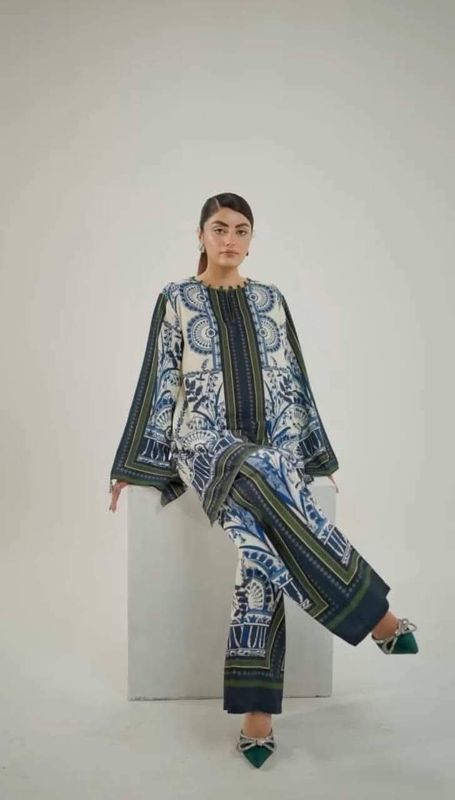 Digital Print Three Piece
