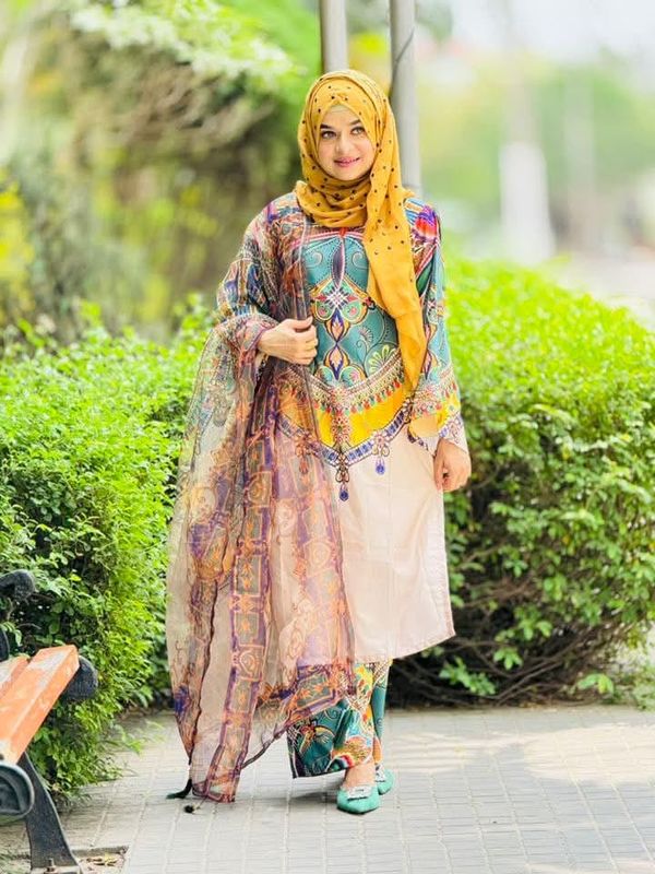 Digital Print Three Piece Set