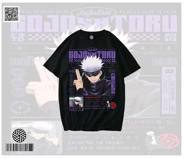 GOJO SATORU | Premium Anime Graphic Drop Shoulder