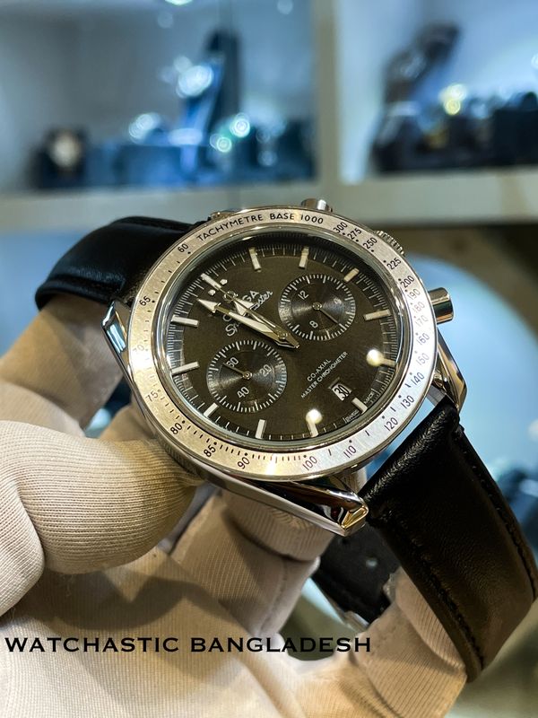 Omega 57 Belt Chrono (Black)