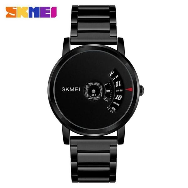 SKMEI Fashion Quartz Waterproof Creative Stainless Steel Business Watch For Men 1260