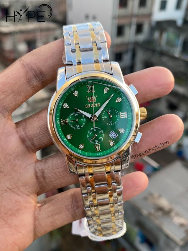 Olevs chronograph chain