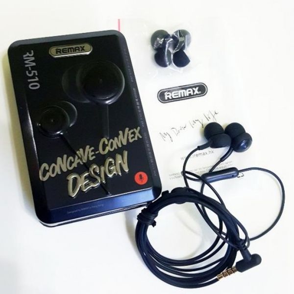 Remax RM-510 Concave-Convex Design Earphones