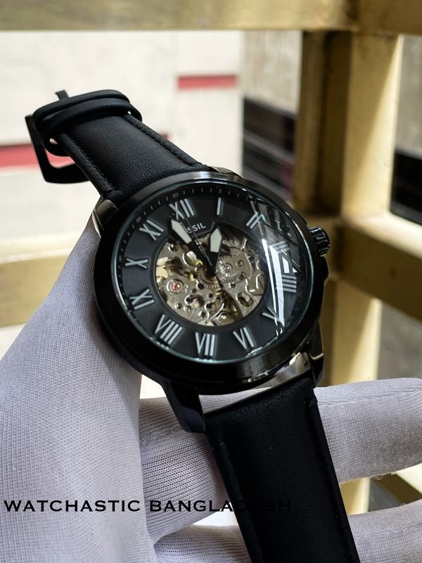 Fossil Auto Full Black