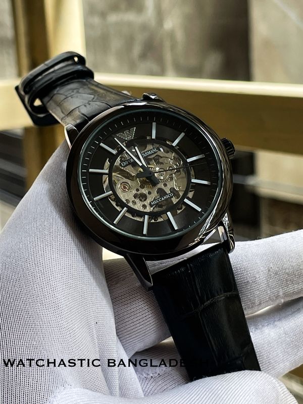 Armani Auto Belt Full Black