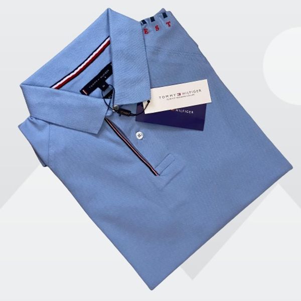Tommy Hilfiger Men's Blue Polo T-shirt