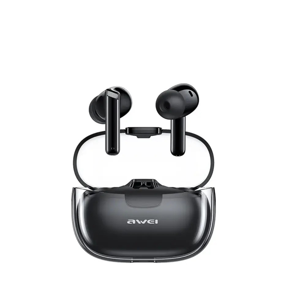 AWEI T52 ANC Wireless Bluetooth Earbuds – Black Color
