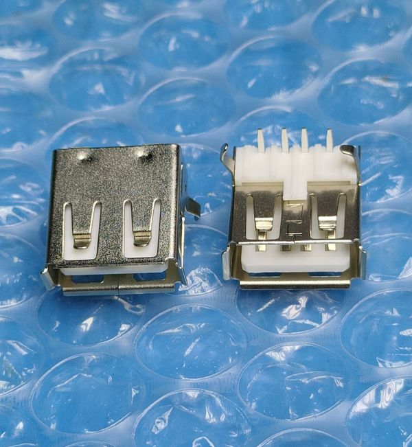 USB female port two pieces