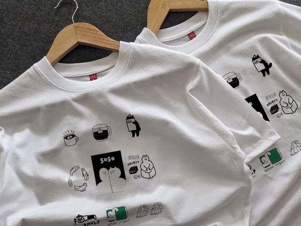 SOSO White oversized t-shirt