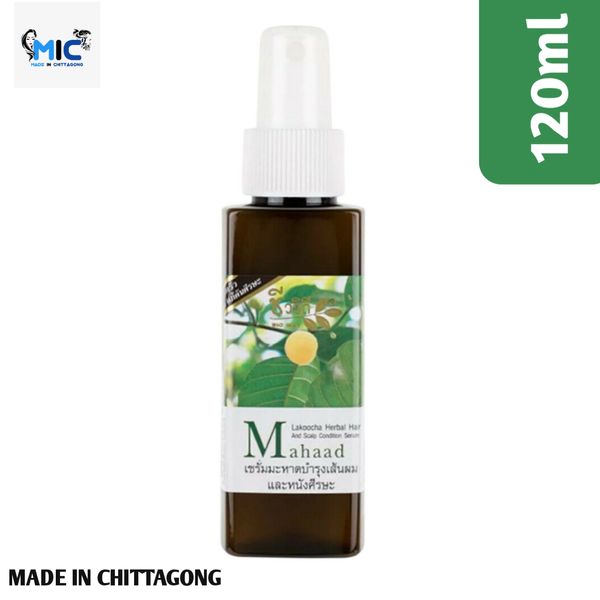 Bio Way Mahaad Lakoocha Herbal Hair Fall Scalp Serum Reduce Hair Loss 120 ml