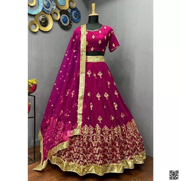 রেডিমেড জর্জেট এমব্রয়ডারি পার্টি ড্রেস