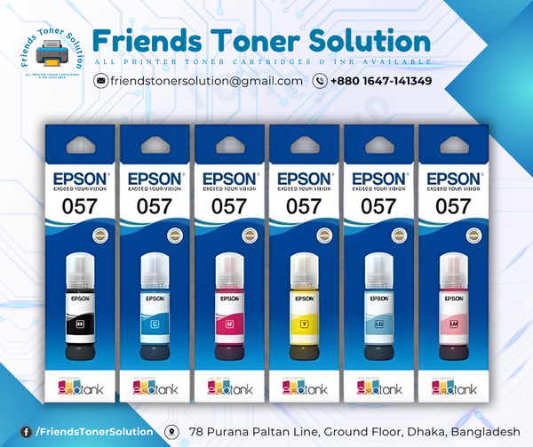 Epson 057 Ink Bottle (Full Set) Orginal