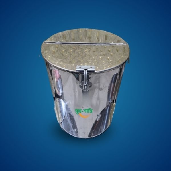 50 KG Stainless Steel Rice Drum
