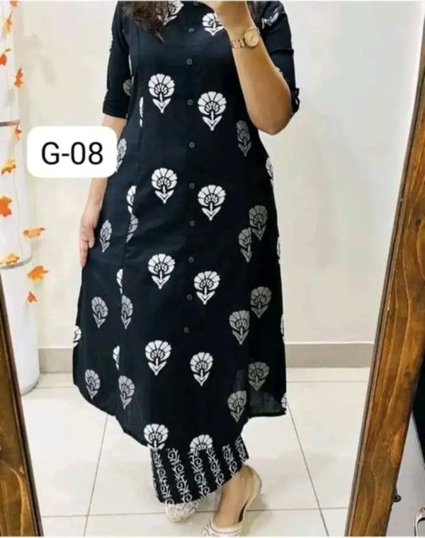 Skin Print Two PieceReady Made Kurti and Salowar
