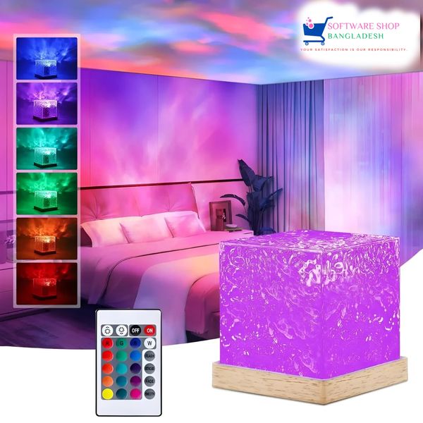 USB Dynamic Water Pattern Light