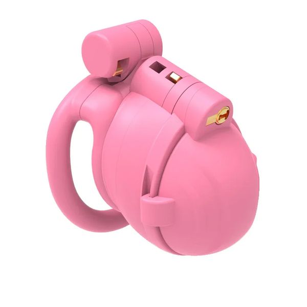 NEW TUSK Design Removable Slide Cap Humanized Cock Cage Male Chastity Device 2 Types Penis Rings Available Adult Sex Toys