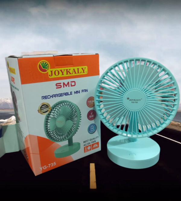 Joykaly YG-735 Rechargeable Multiple Modes Portable Desk / Table Fan