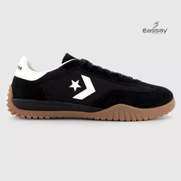 Converse Run Star Trainer in the popular "Black, Egret & Gum" colorway