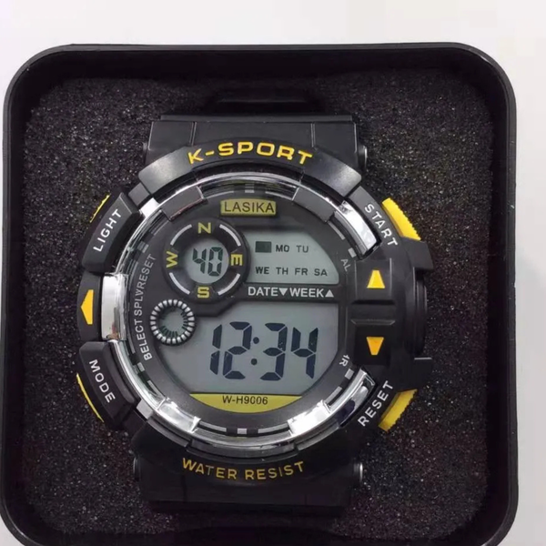 LASIKA W-H9006 Water Resistance/ Waterproof Silicon Digital Watch for Men