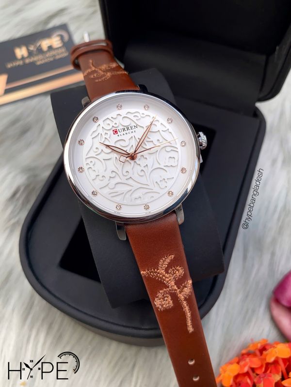 Curren ladies brown belt