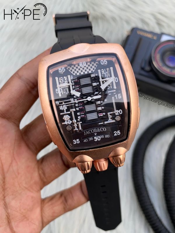 JAC0B & C0 Quartz (Rosegold)