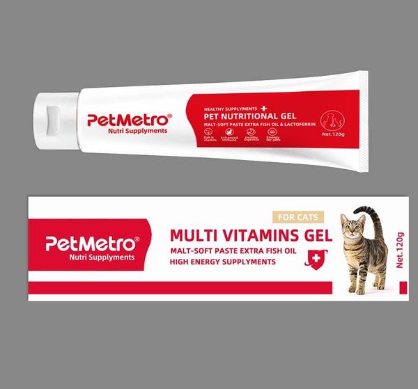 Petmetro Multivitamin Gel 120G