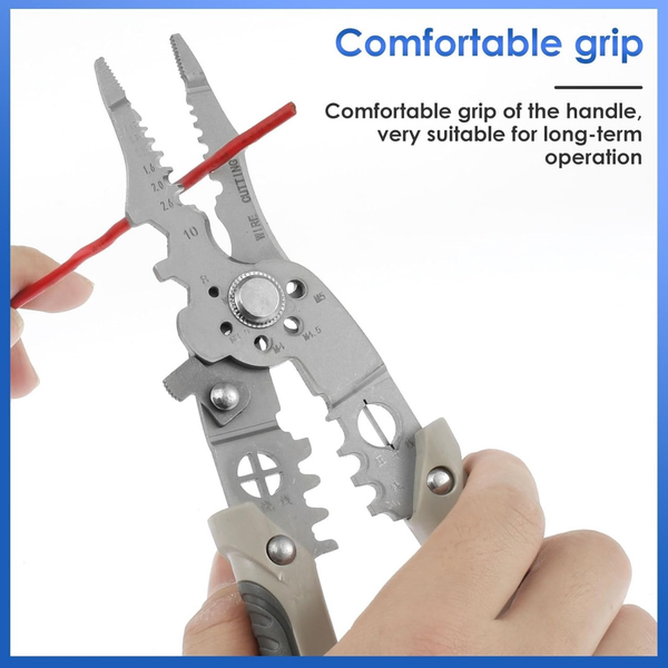 uosen multi-functional electrical special wire stripper wire stripper wire cutter wire cutter wire stripping leather wire stripper