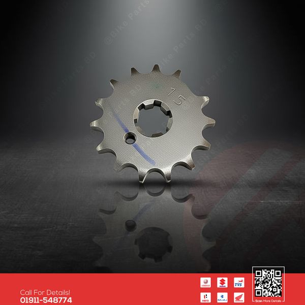 Front Sprocket Drive (Front 15t) for  Yamaha all bike.