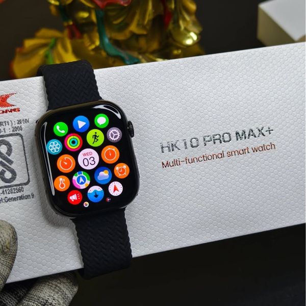 HK 10 Pro Max Plus Amoled BT Call ChatGTP Smart Watch