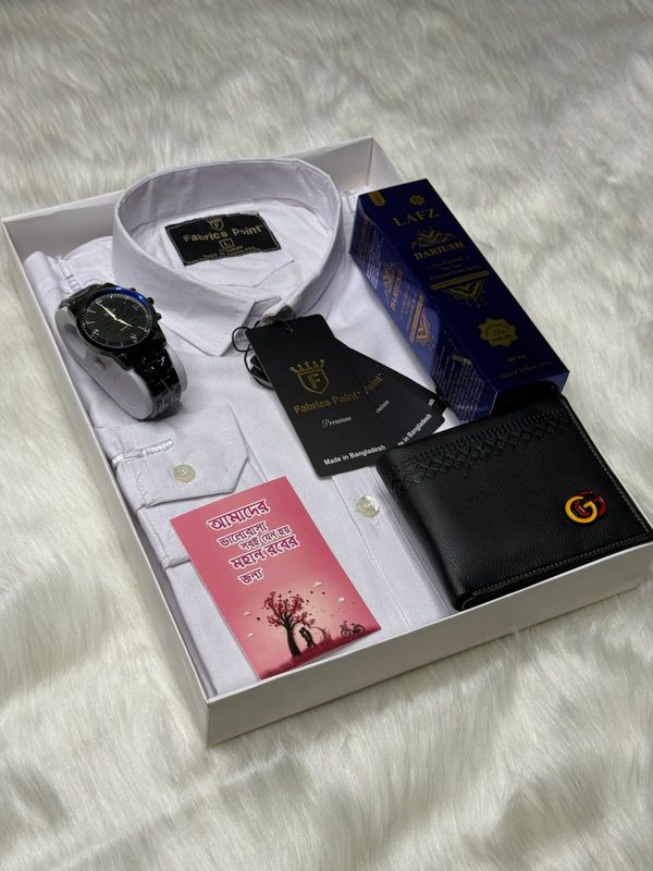 👔💼 Premium Shirt Combo Set – স্টাইল ও গিফট একসাথে! 🎁✨