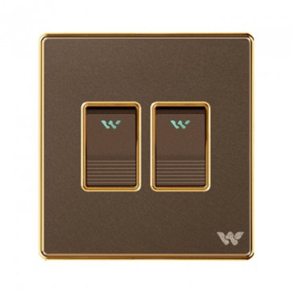 2 GANG 1 WAY SWITCH